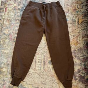 Abercrombie Men’s Joggers Brown Sz Medium